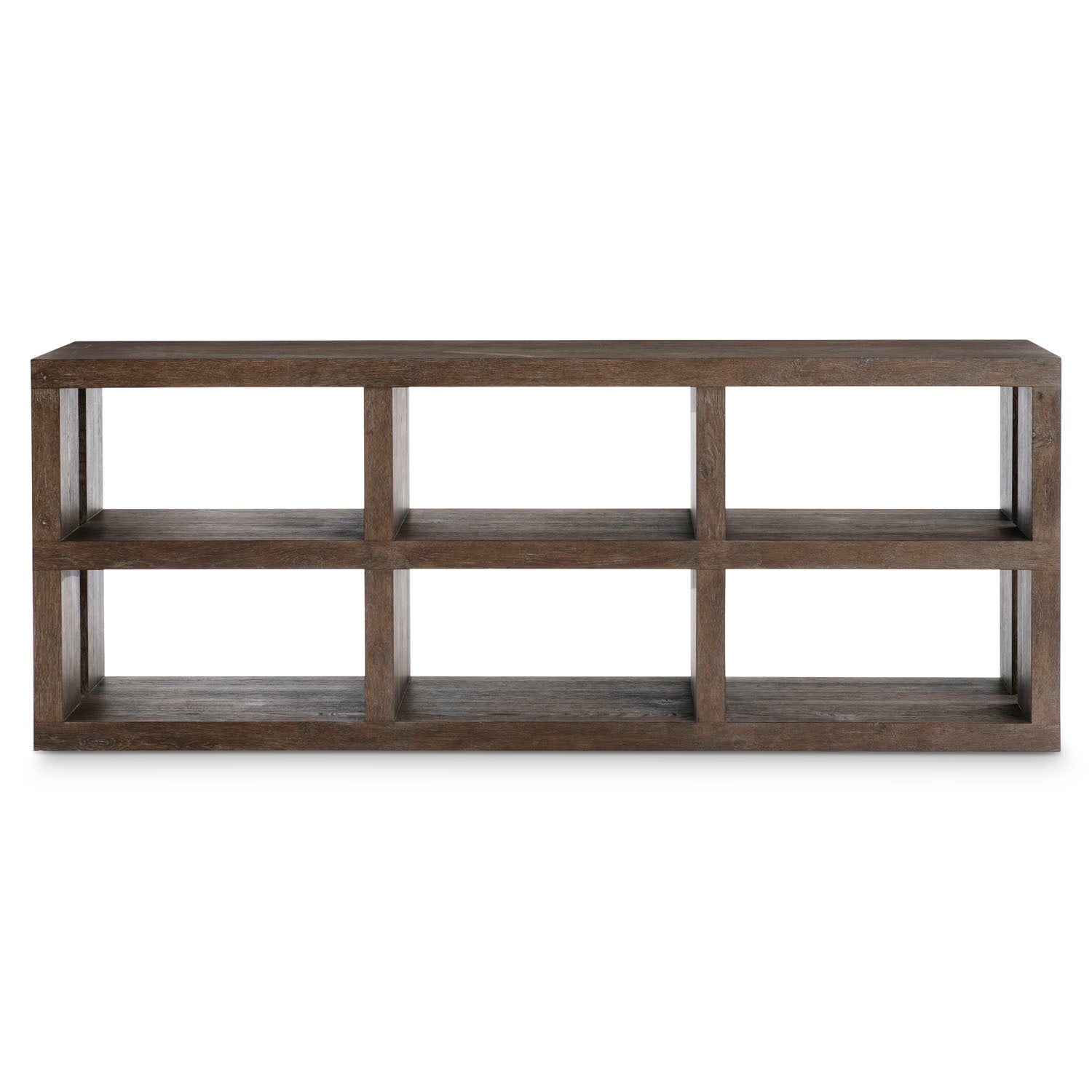 Bernhardt Outline Console Table with Shelves