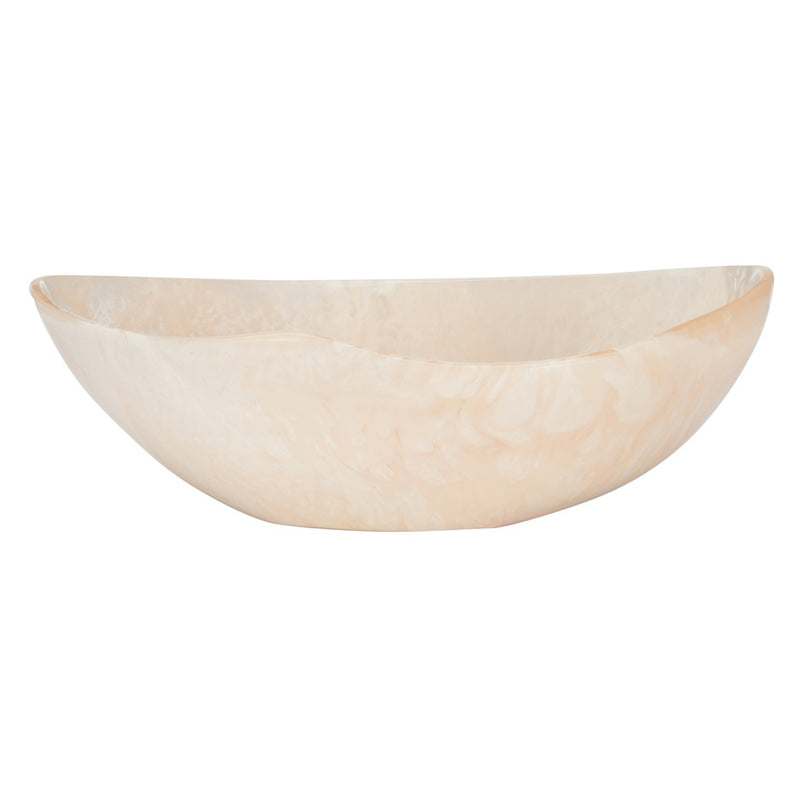 Chelsea House Bucolic Pink Oval Bowl
