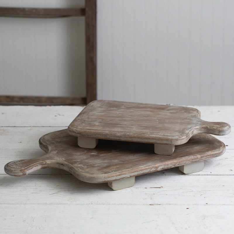Wood Cutting Board Riser Set of 2