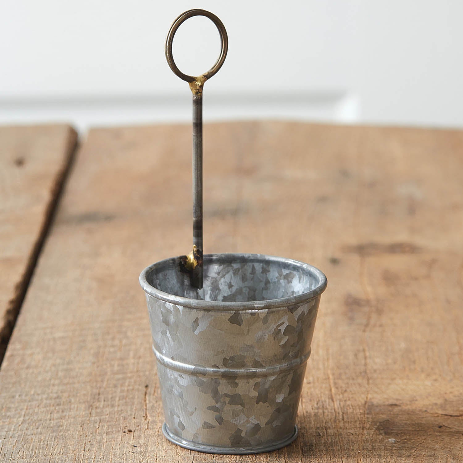 Pail Place Metal Card Holder Set of 8