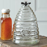 Honey Hive Glass Canister