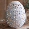 Perforated Tabletop Egg Sculpture