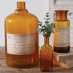 Antique-Inspired Capudine Apothecary Bottle