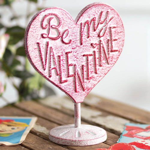 Be My Valentine Tabletop Sign