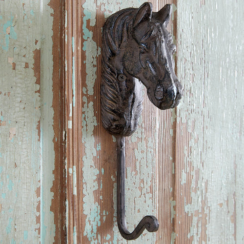 Cast Iron Horse Hook