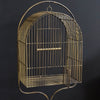 Antique Brass Birdcage with Stand