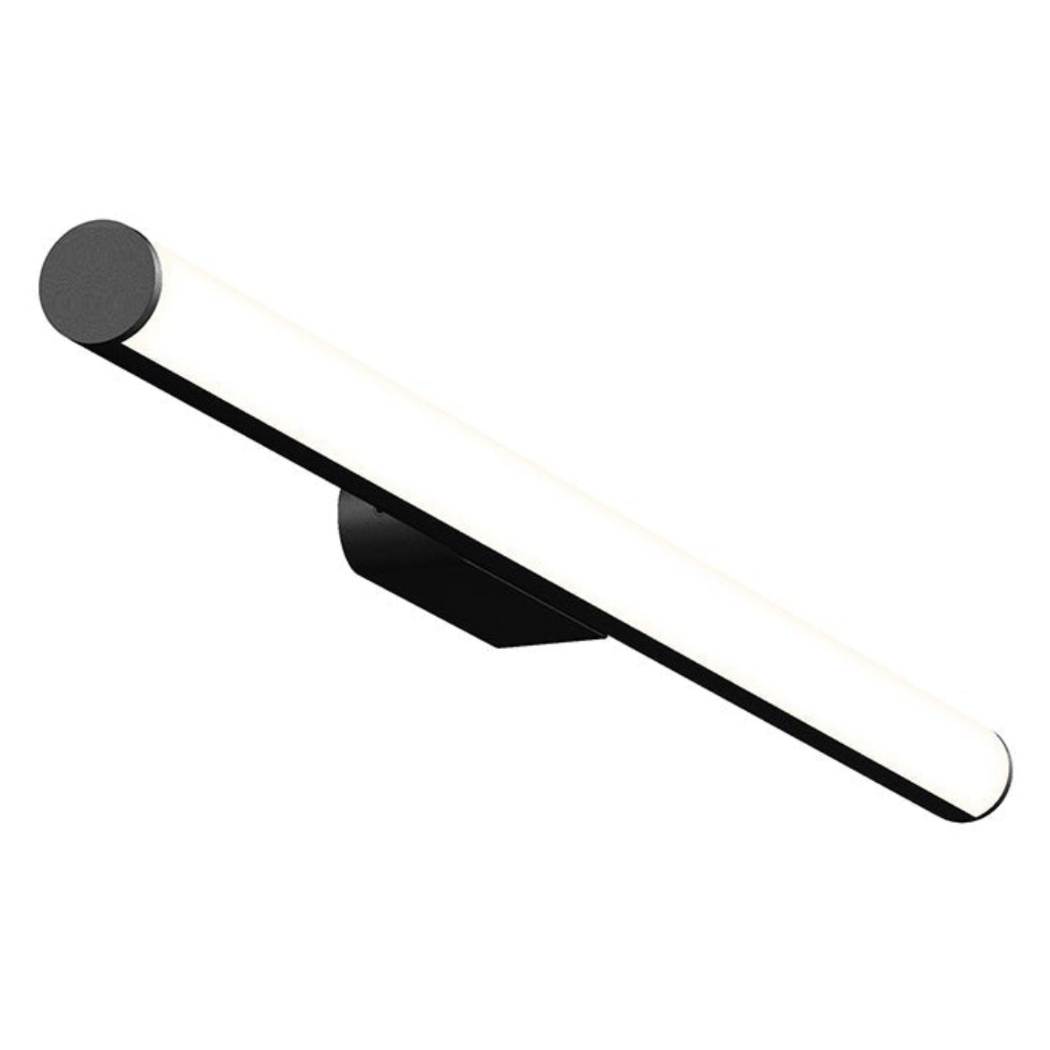 Sonneman Fino Satin Black 3771.25 Bath And Vanity Light