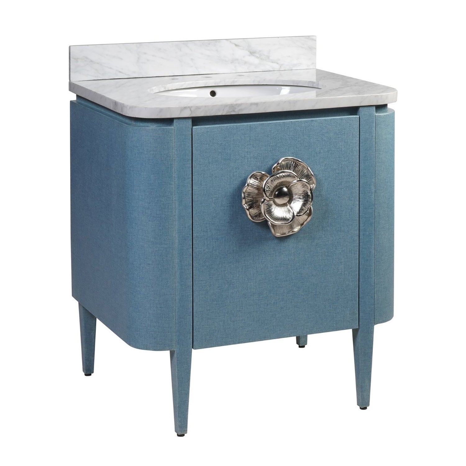 Currey & Co Briallen 30in Vanity with Oval Undermount Sink