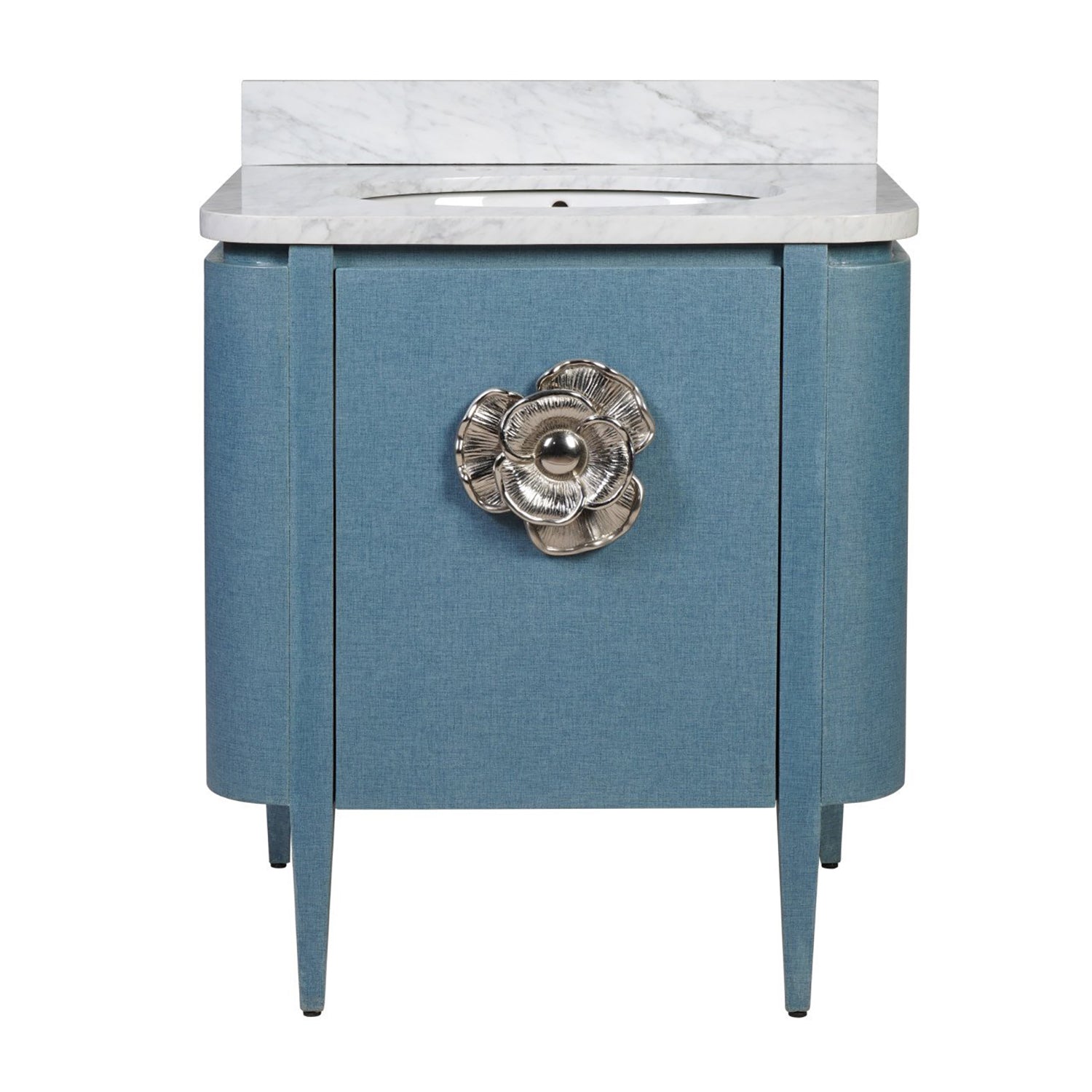 Currey & Co Briallen 30in Vanity with Oval Undermount Sink