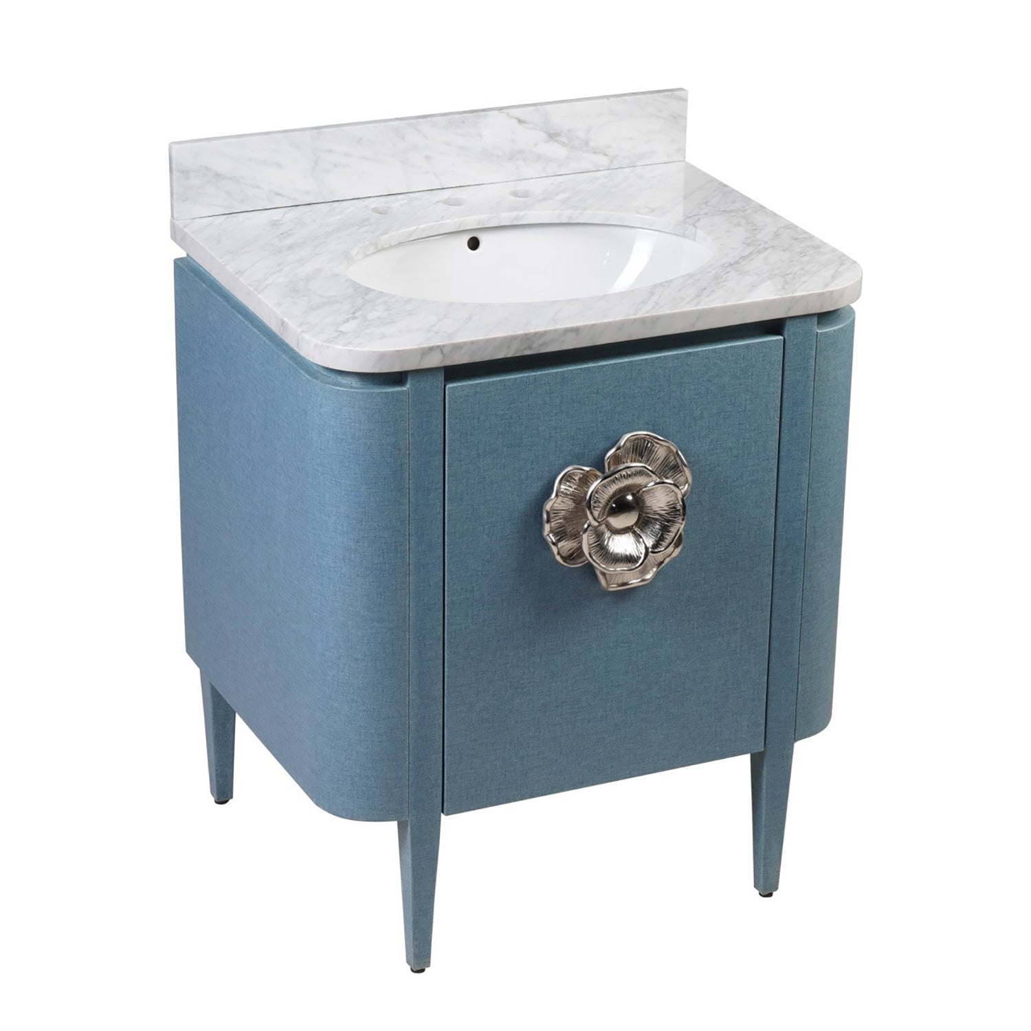 Currey & Co Briallen 30in Vanity with Oval Undermount Sink