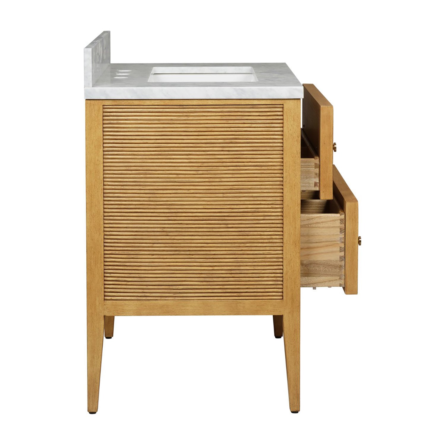 Currey & Co Santos 28in Vanity with Rectangular Undermount Sink