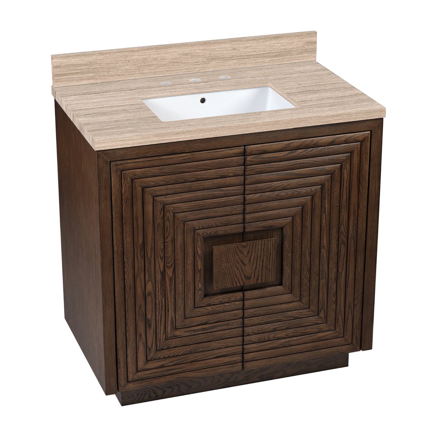 Currey & Co Morombe 36in Vanity with Rectangular Undermount Sink
