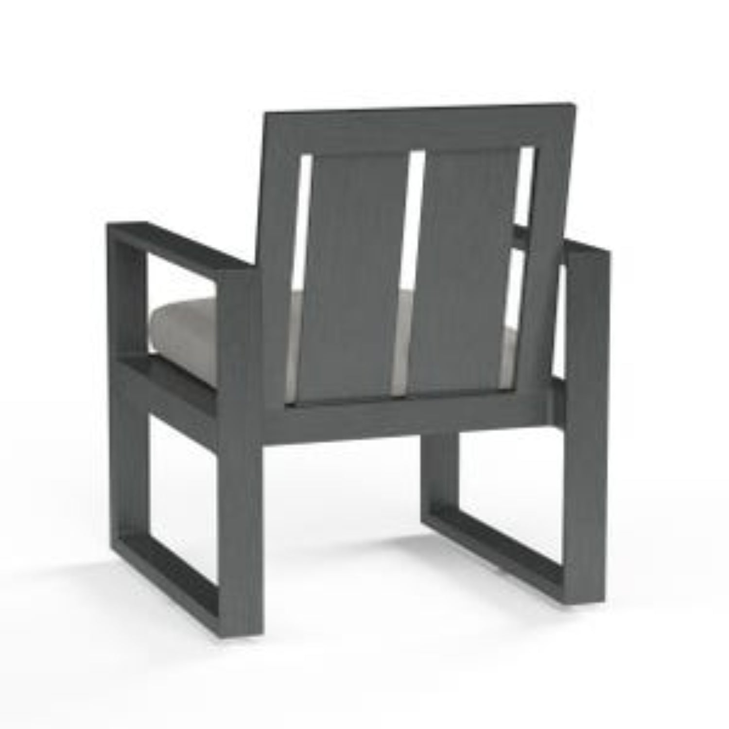 Sunset West Redondo Cast Silver Outdoor Dining Chair Set of 2