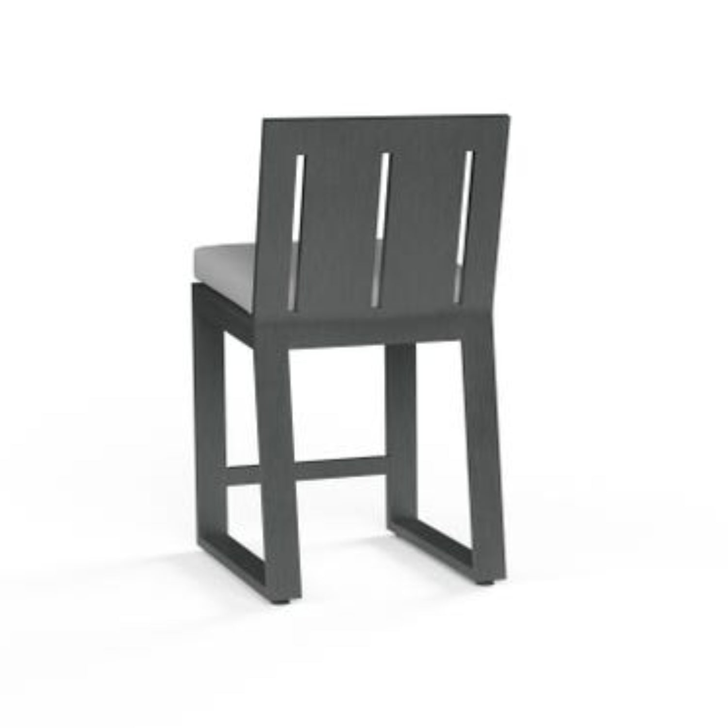 Sunset West Redondo Cast Silver Outdoor Counter Stool Set of 2