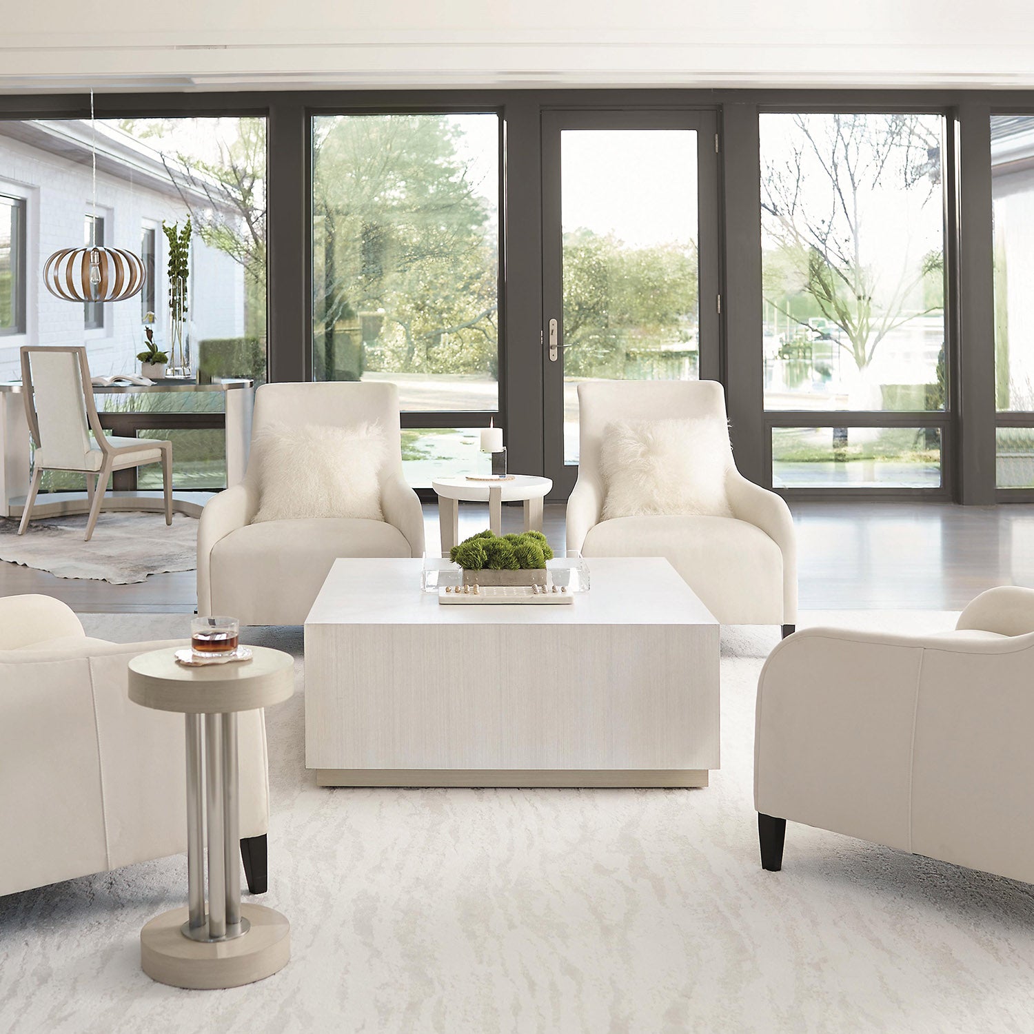 Bernhardt Axiom Square Cocktail Table