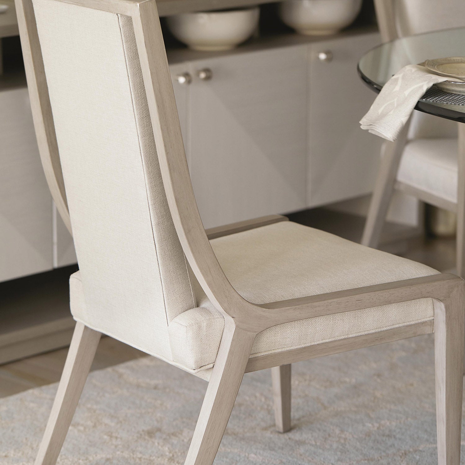 Bernhardt Axiom Curved Side Chair