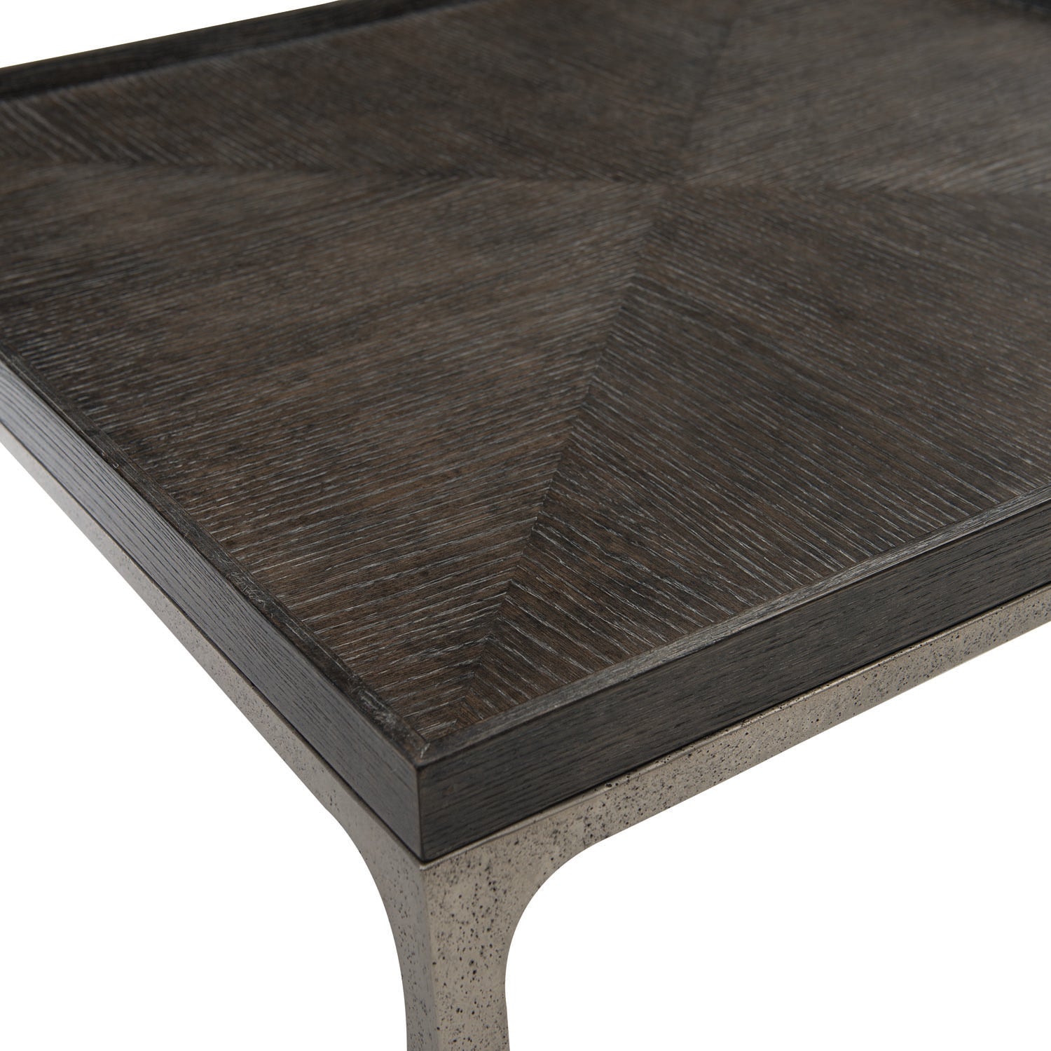 Bernhardt Interiors Strata Charcoal Cocktail Table