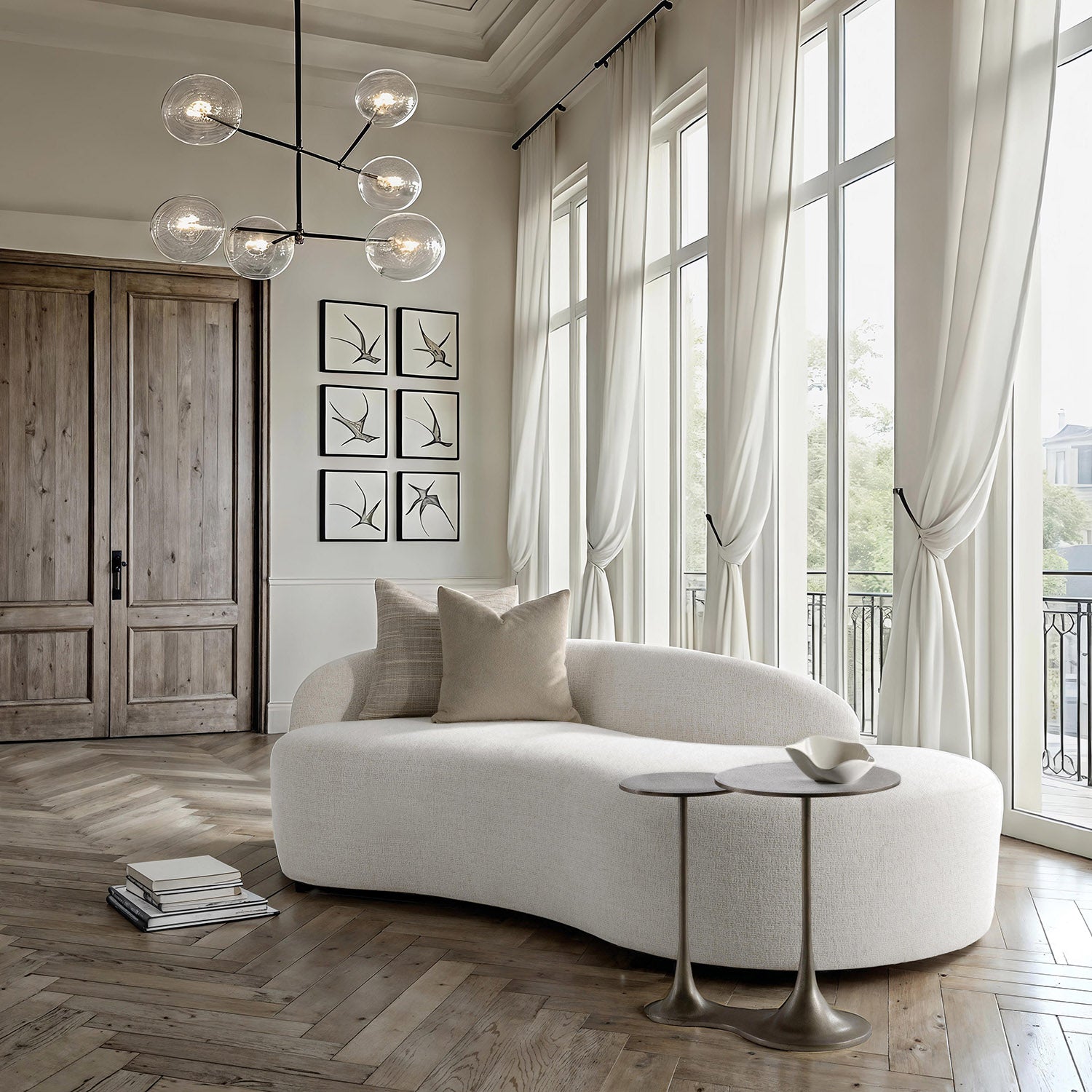 Bernhardt Interiors Circlet Bunching End Tables