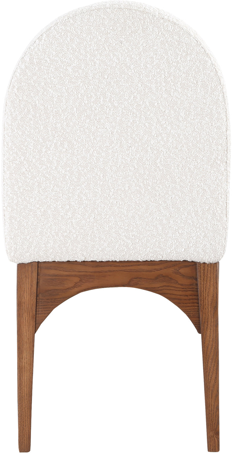 Waldorf Cream Boucle Fabric Upholstered Dining Side Chair Set of 2