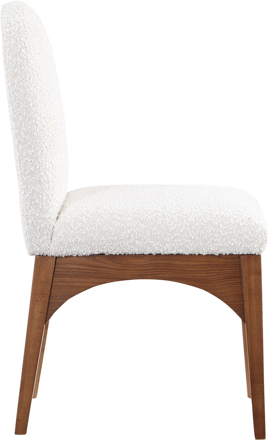 Waldorf Cream Boucle Fabric Upholstered Dining Side Chair Set of 2