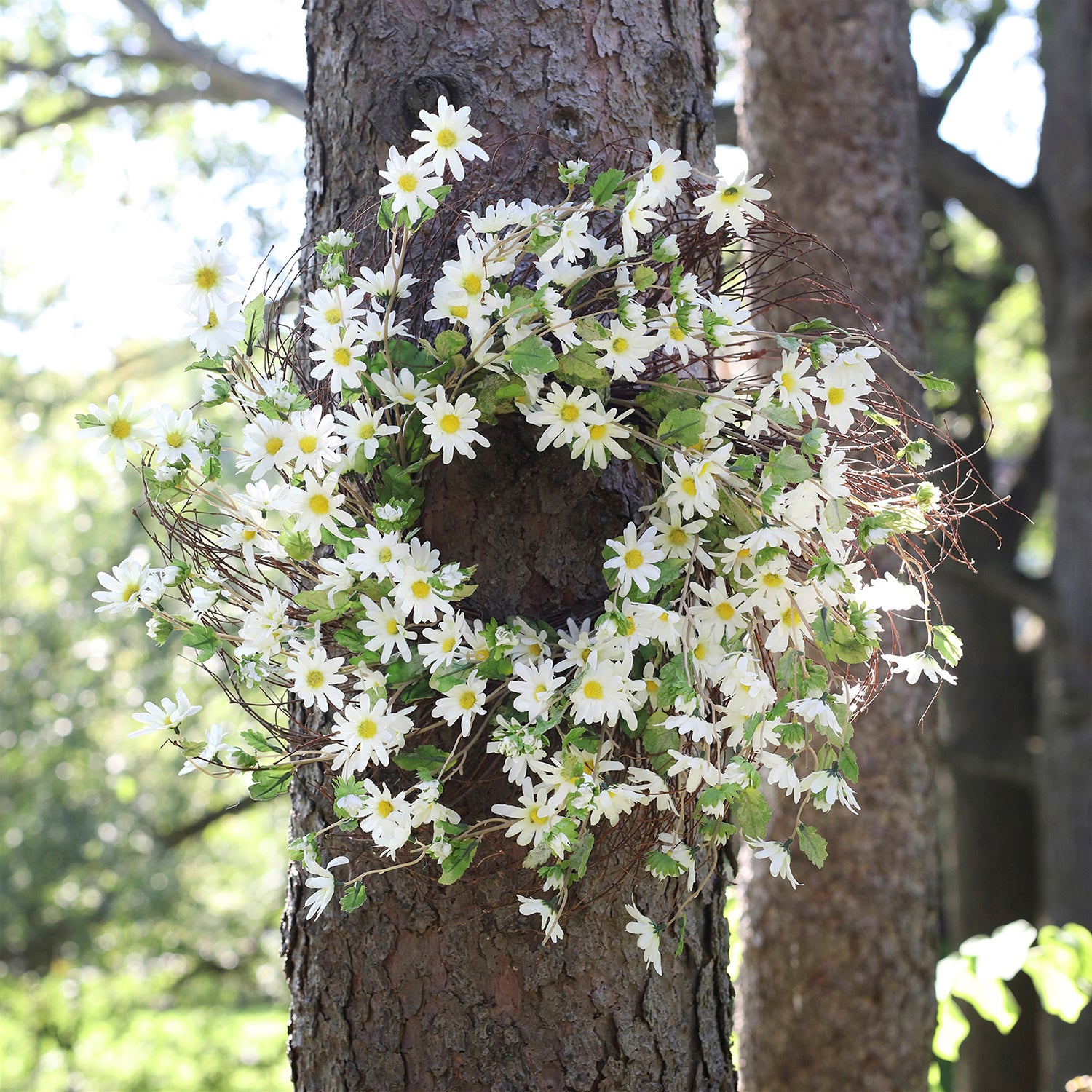 Daisy Floral Wreath