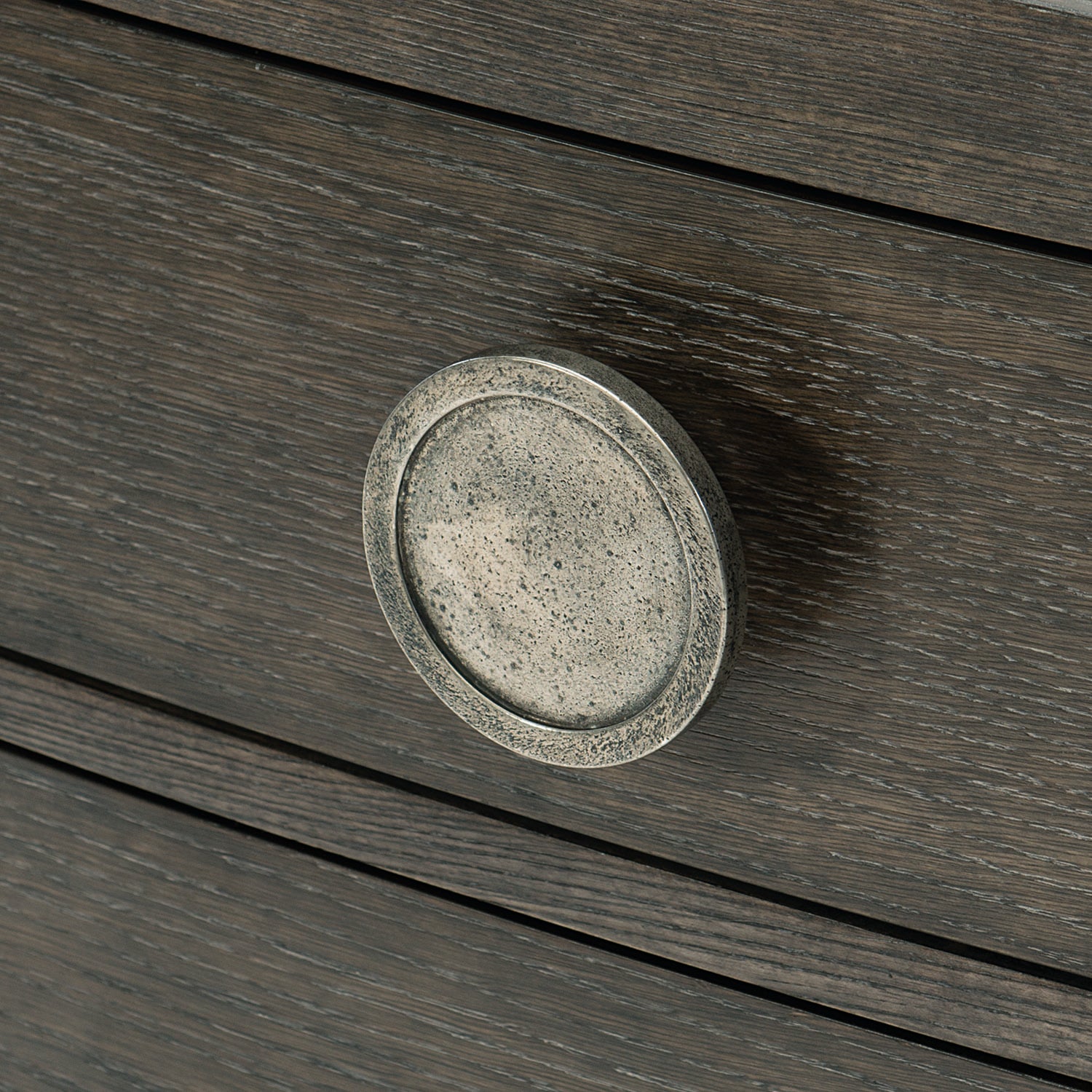 Bernhardt Linea Cerused Charcoal Bachelors Chest