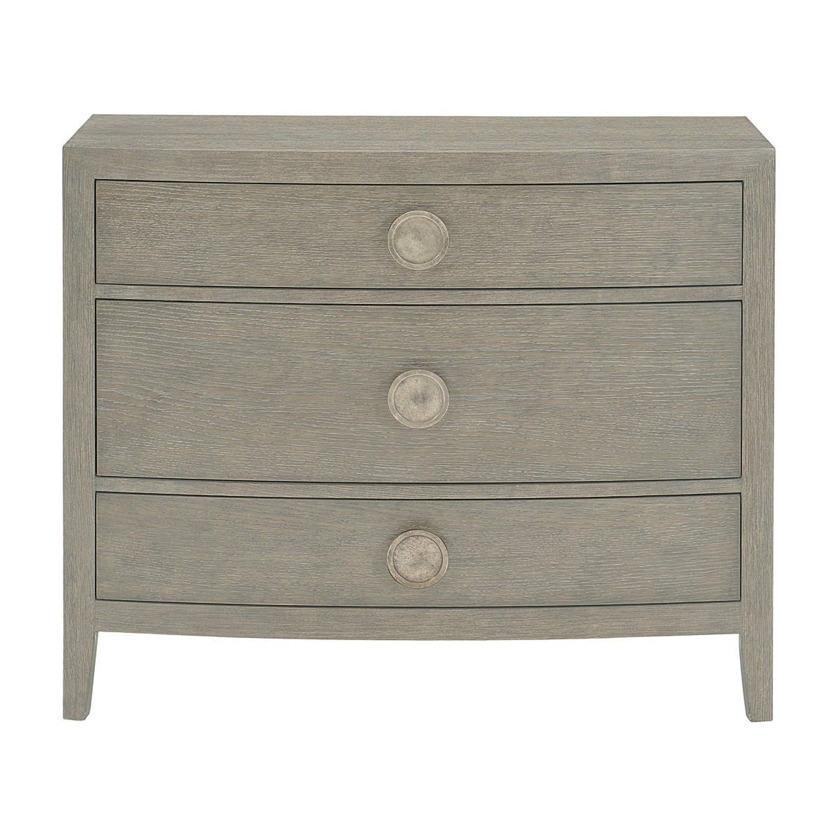 Bernhardt Linea Cerused Greige Bachelors Chest