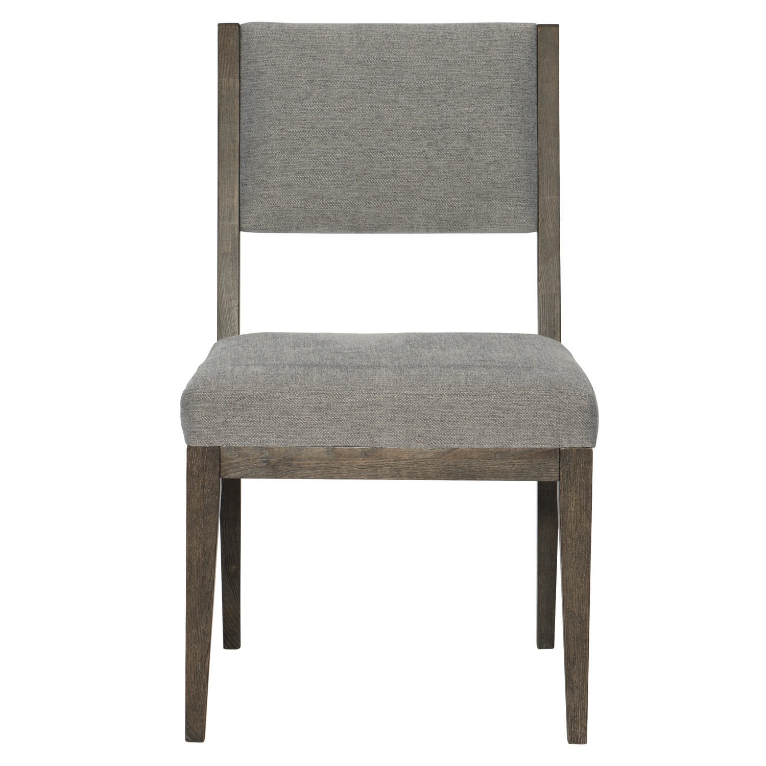 Bernhardt Linea Cerused Charcoal Side Chair