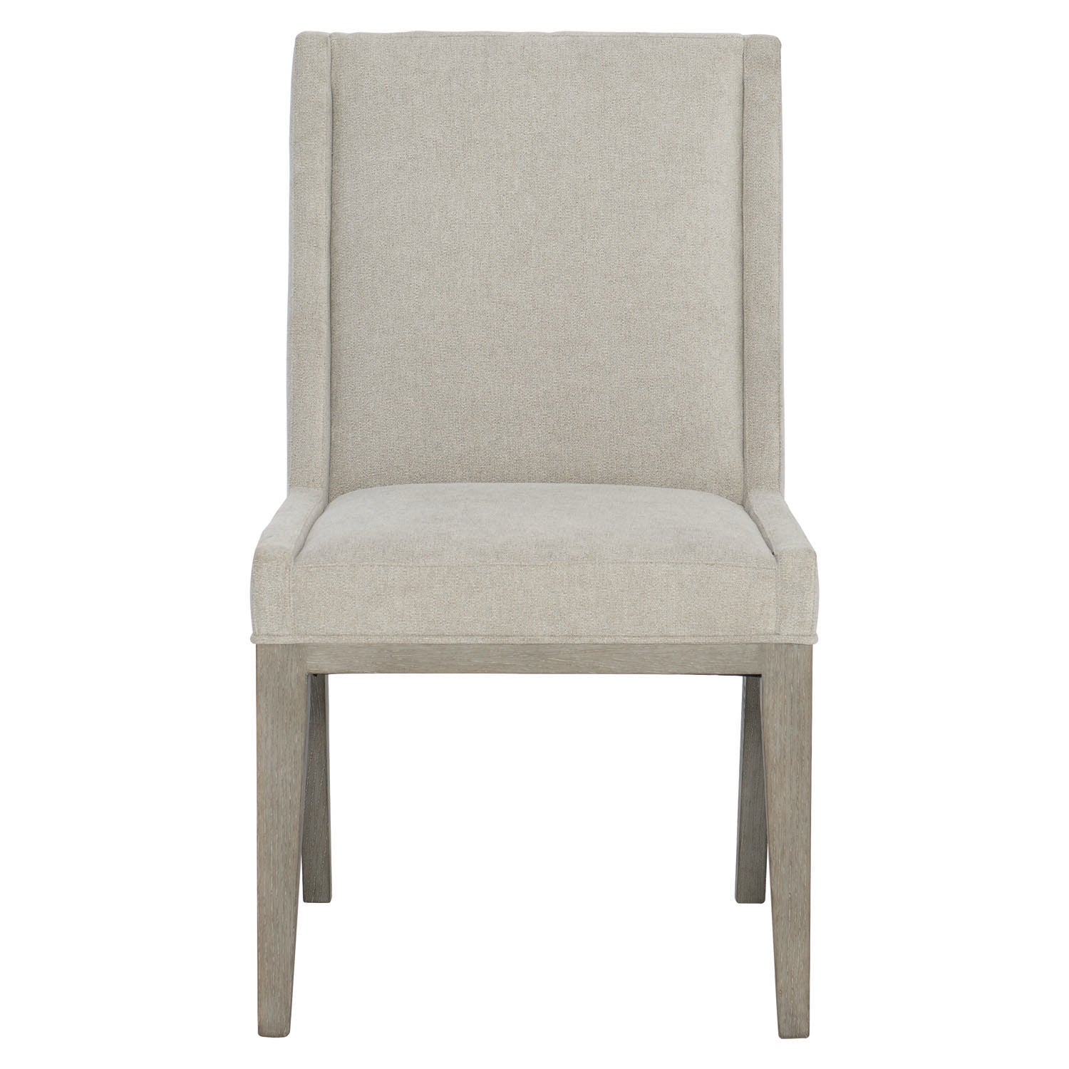 Bernhardt Linea Cerused Greige Side Chair
