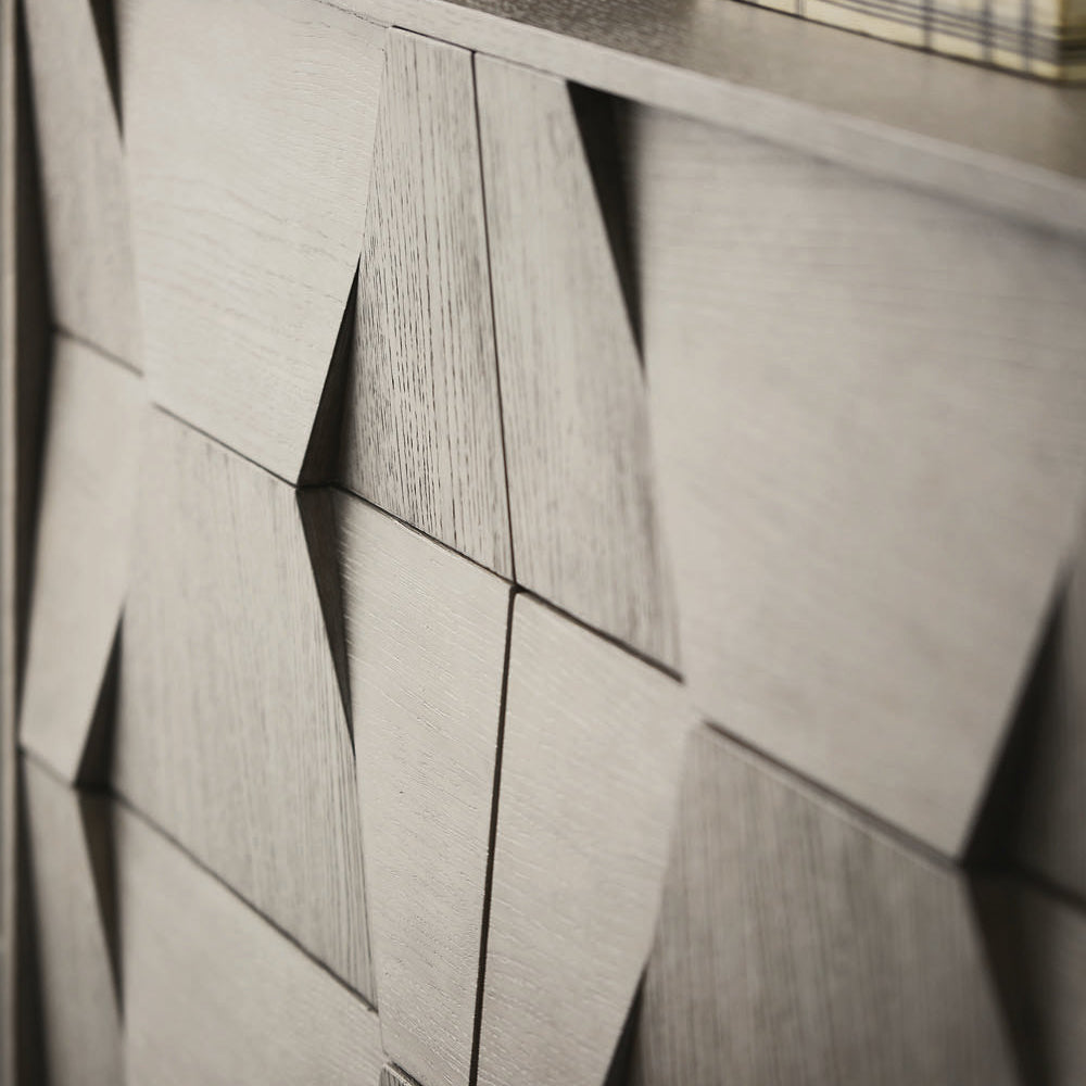 Bernhardt Linea Cerused Charcoal Entertainment Console