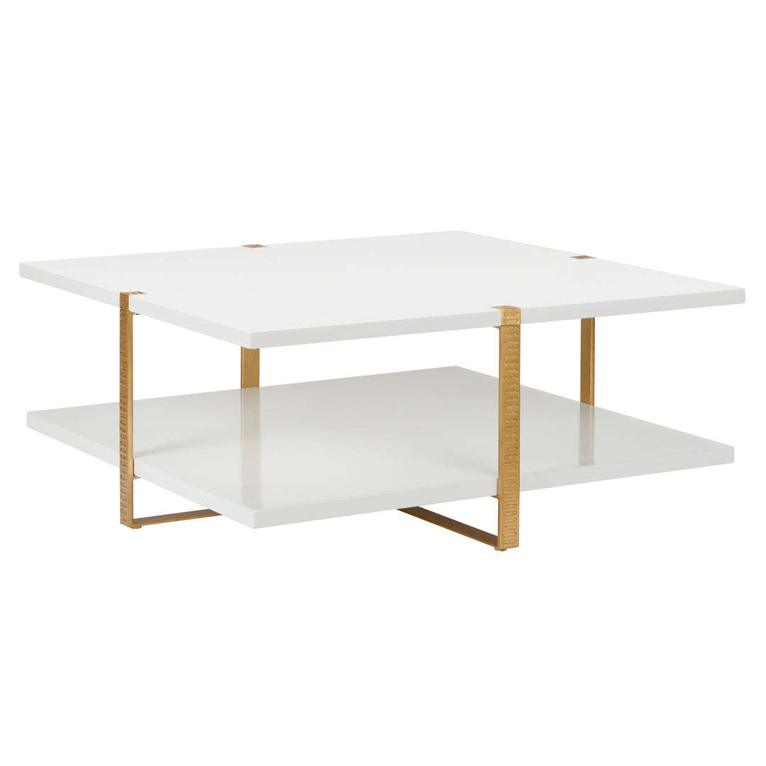 Chelsea House Ribbed Cocktail Table