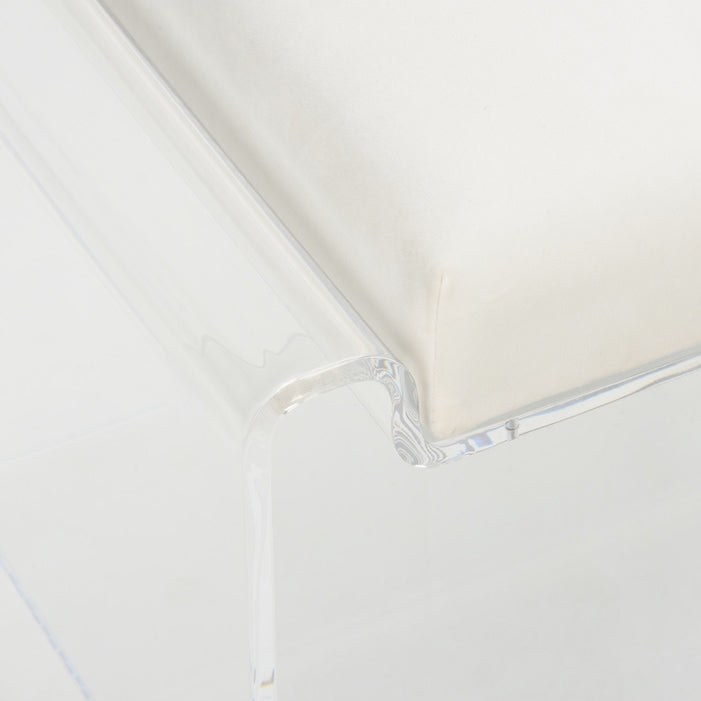 Chelsea House Renee Acrylic Bench