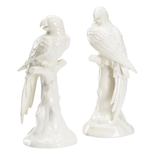 Chelsea House Large Parrots with Cherries Set of 2