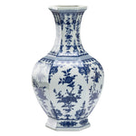 Chelsea House Dynasty Blue and White Flower Vase