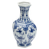 Chelsea House Dynasty Blue and White Flower Vase