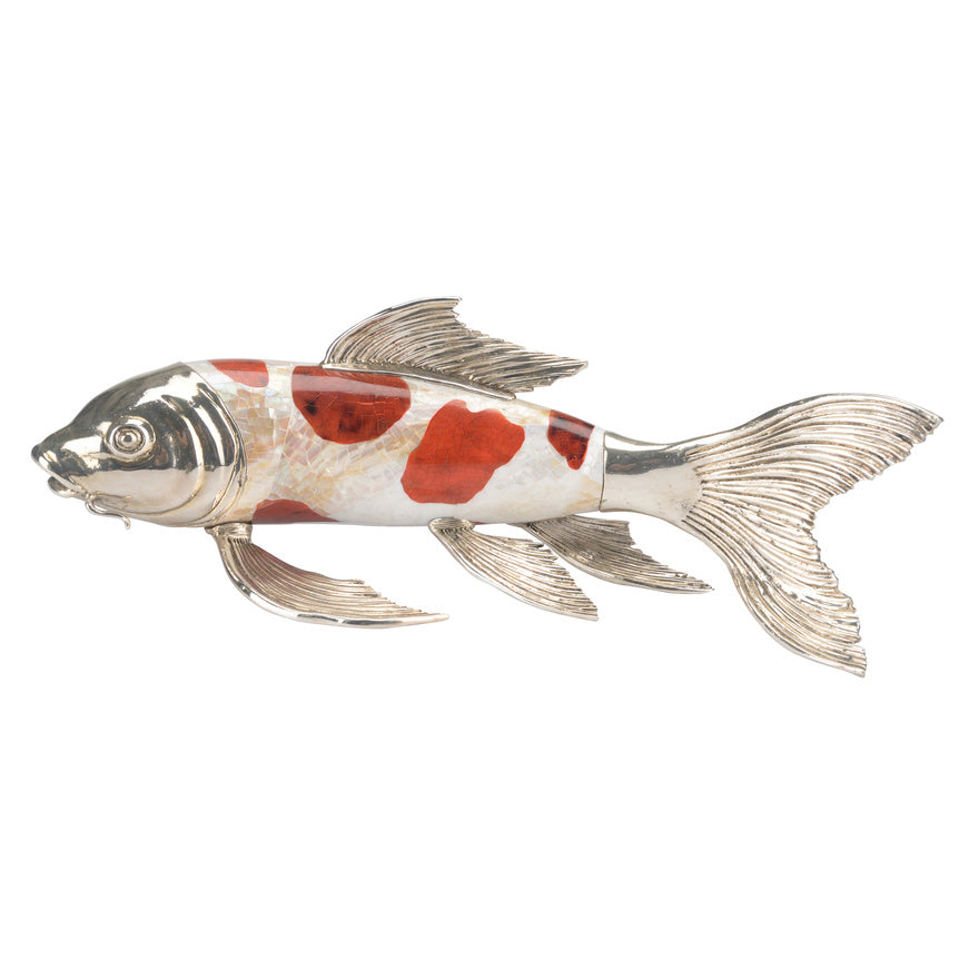 Chelsea House Koi Fish Sculpture