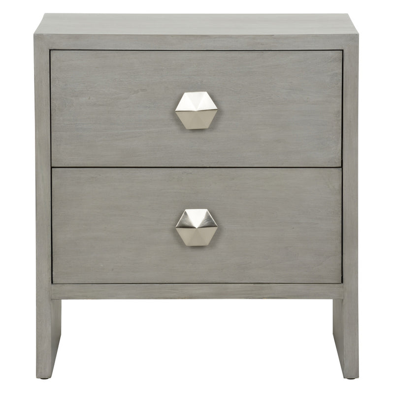 Chelsea House Moxy 2 Drawer Bedside Table