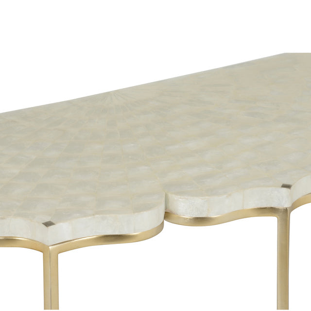 Chelsea House Lotus Flower Console Table