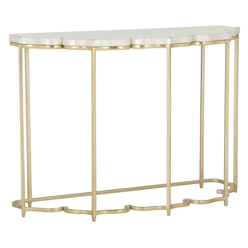 Chelsea House Lotus Flower Console Table