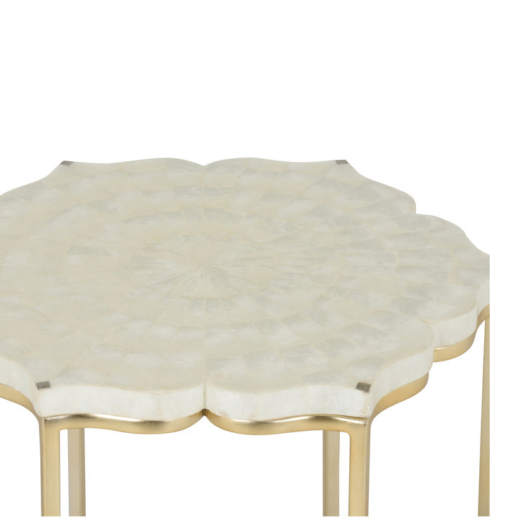 Chelsea House Lotus Flower Side Table