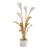 Chelsea House Calla Lily Bouquet On Stand Sculpture