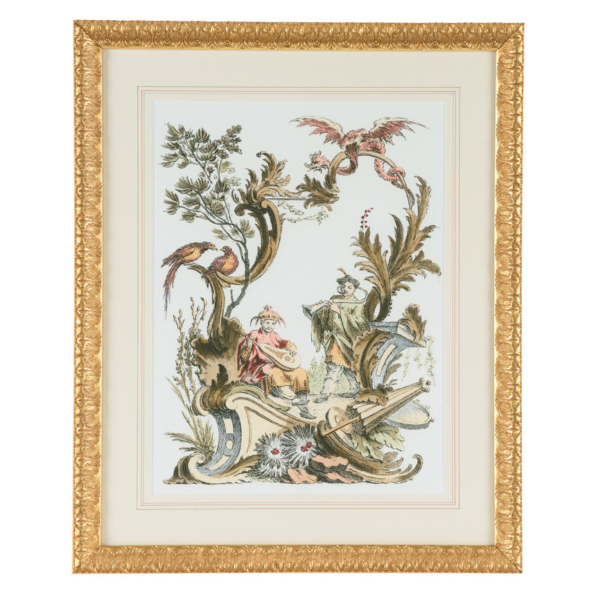 Chelsea House Asian Garden II Framed Artwork