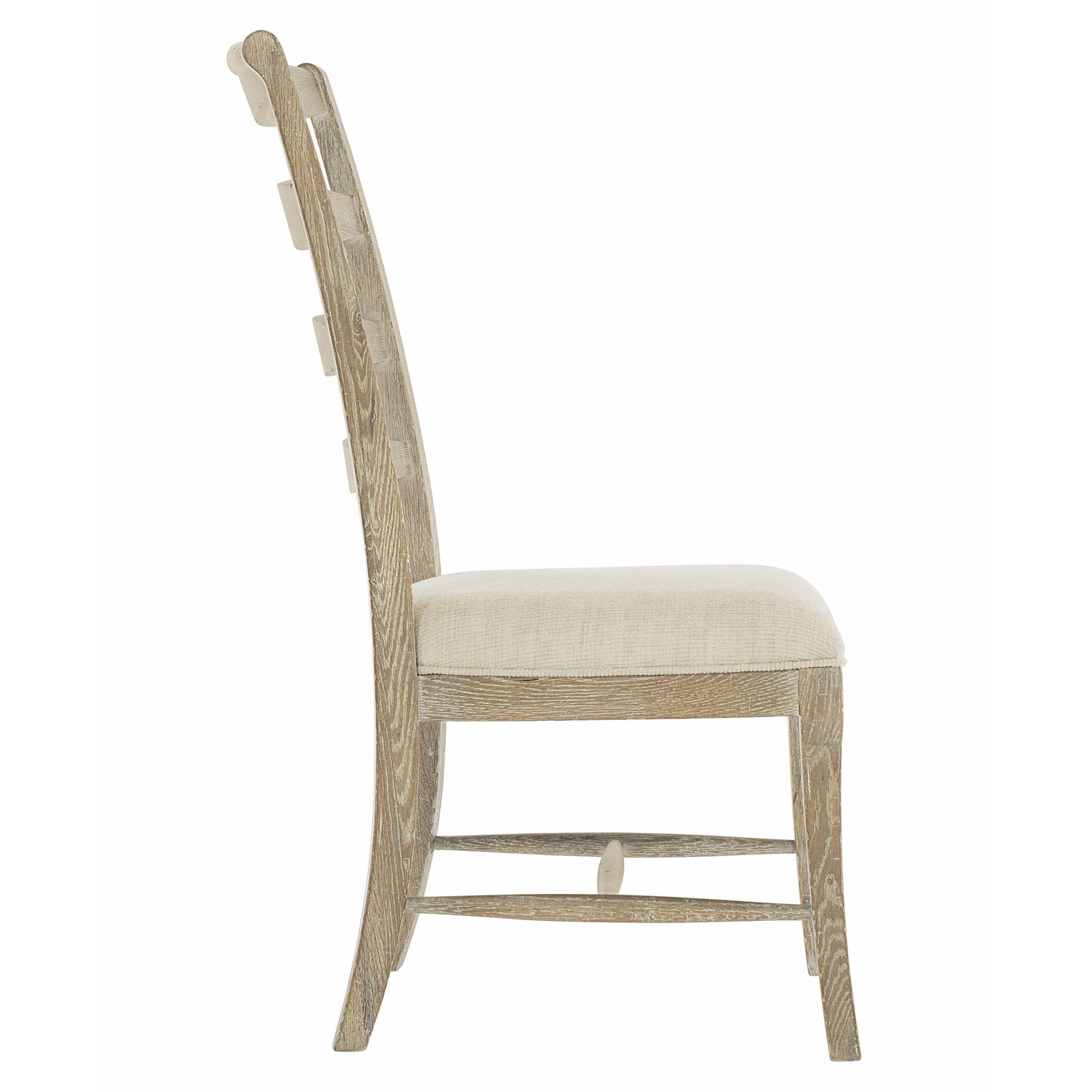 Bernhardt Rustic Patina Sand Ladderback Side Chair Set of 2