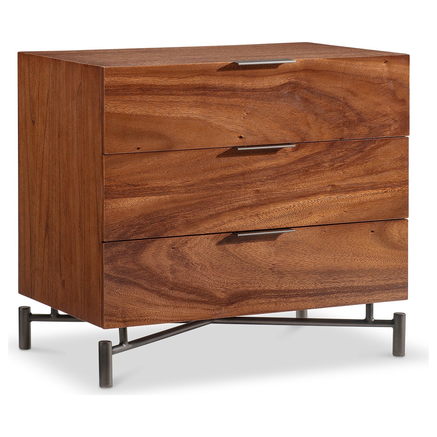 Bernhardt Brasea 3 Drawer Nightstand Set of 2