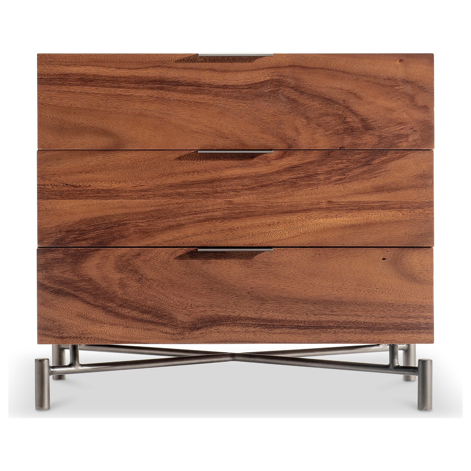 Bernhardt Brasea 3 Drawer Nightstand Set of 2