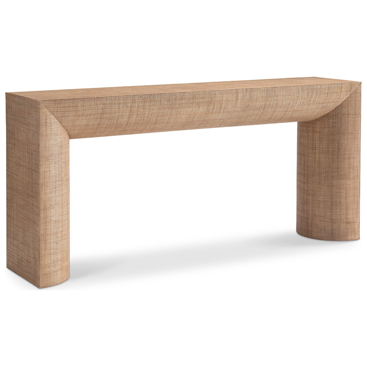 Bernhardt Living Brasea Woven Console Table