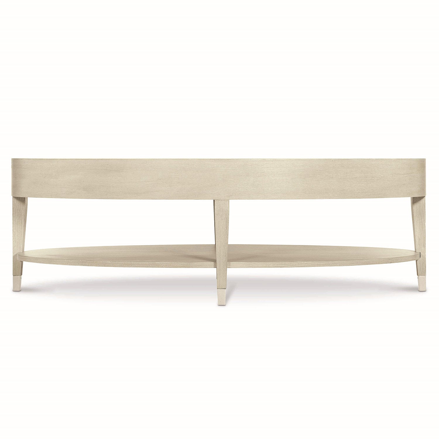 Bernhardt East Hampton Oval Cocktail Table