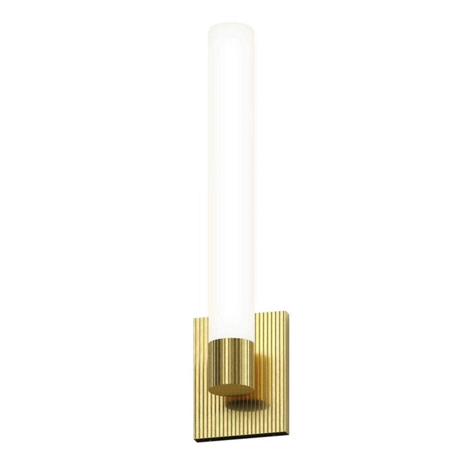Sonneman Scepter Satin Brass 3960.38-27 Wall Sconce