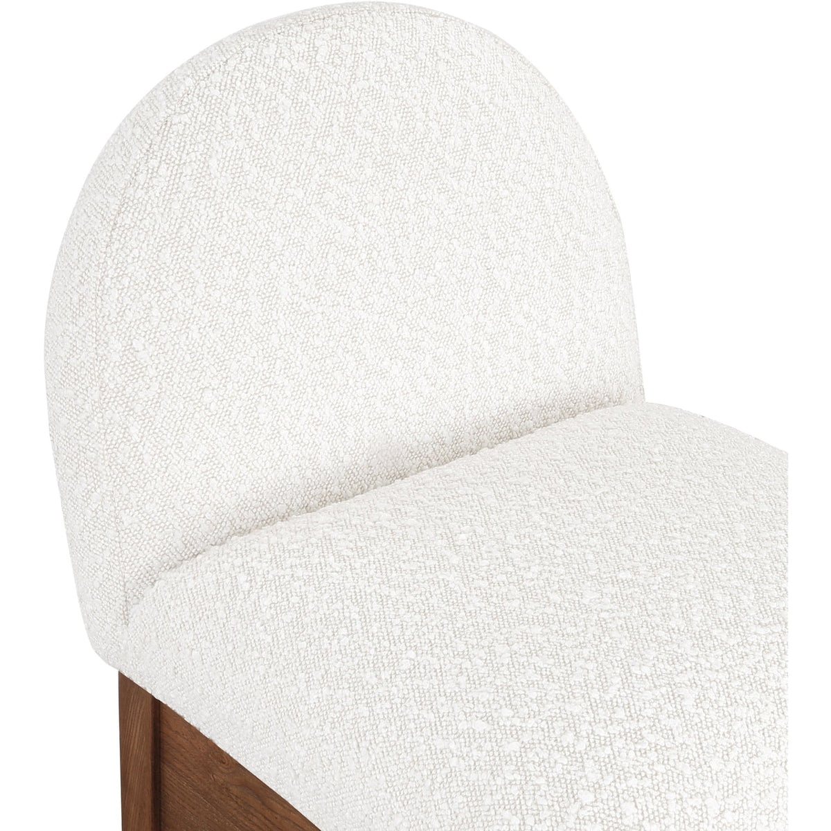 Waldorf Cream Boucle Fabric Upholstered Counter Stool Set of 2