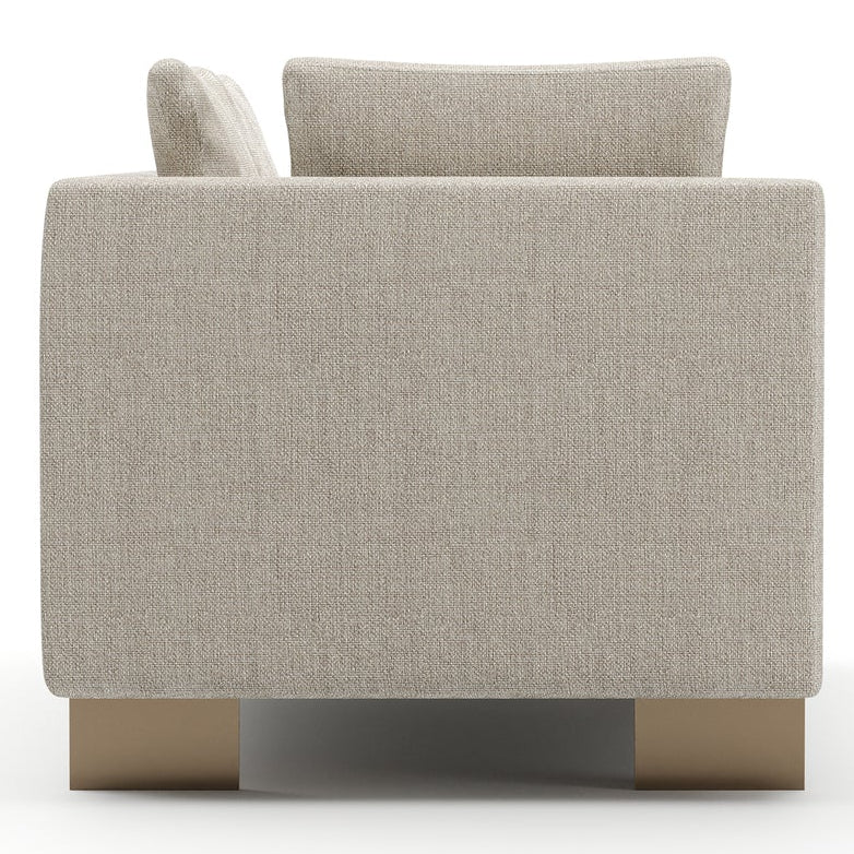 Caracole Altura Pearl LAF Modular Loveseat